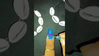 Easy nail art design 🥰💅 #nailart #shortsfeed #simplenails #nailartdesigns #shortsvideo #ashortaday