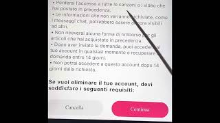 Come eliminare account da STARMAKER