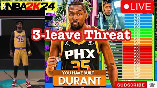 NBA 2K24 TOXIC 3-LEVEL THREAT GOING FOR 99 LETS RUN IT UP SONG REQUEST IS ON