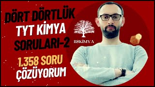 DÖRT DÖRTLÜK TYT KİMYA SORULARI - 2