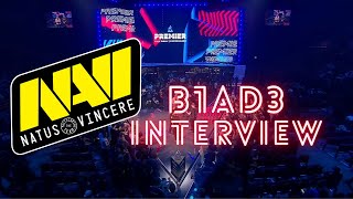 B1ad3 Interview [After NaVi vs Vitality] BLAST Premier - HIGHLIGHTS | CSGO