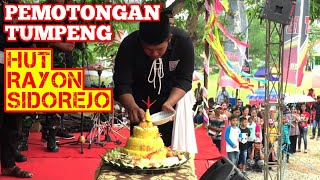 #4_ #PEMOTONGAN TUMPENG || HUT PSHT RAYON SIDOREJO KE 11 ||