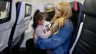 Baby’s First Time on an Airplane!