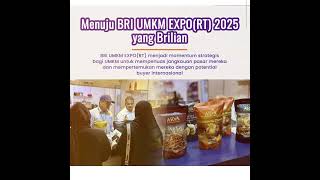 BRI UMKM EXPO(RT) = Momentum Strategis Bagi UMKM #RoadToBRILIANPRENEUR #BriliandanCemerlang #qrisbri