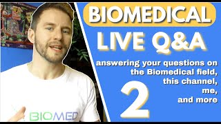 Live Q&A 2 Biomedical Science [+⏱️TIMESTAMPS!] Starts at 1:58 - Watch at 1.5x| Biomeducated