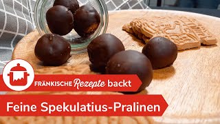 SPEKULATIUS-PRALINEN SELBER MACHEN 🧇🍫 Einfaches Rezept ohne Backen | FRÄNKISCHE REZEPTE