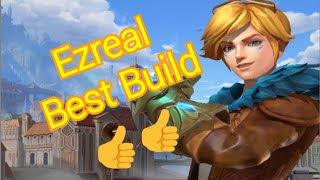 افضل بيلد للبطل Ezreal للعبه ويلد ريفت//Best Build For Ezreal in lol wildrift