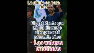 los valores cristianos se están perdiendo presidente del Salvador