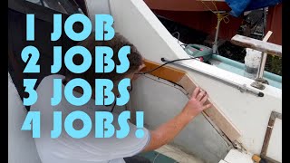 Cockpit Torture Hour 💪 Project Fury Boat Restoration Project Episode 26