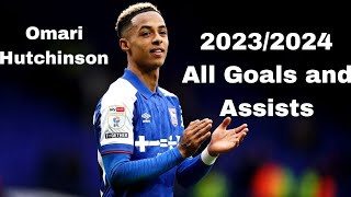 Omari Hutchinson | All goals and assists | Chelsea next right winger 🤔