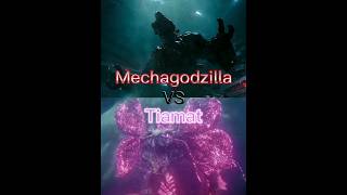 Mechagodzilla Vs Tiamat #monsterverse #mechagodzilla #tiamat #godzilla #godzillaxkongthenewempire