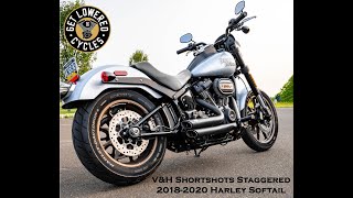 2020 Softail Low Rider S - V&H Shortshots Staggered Exhaust Sound Clips and Dyno Numbers