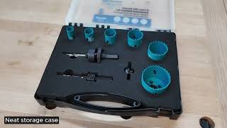 Eclipse HSS Hole Saw Set