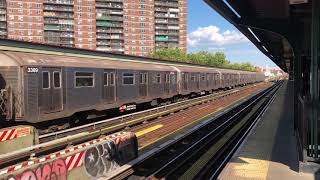 R32 Z Train departing Lorimer Street