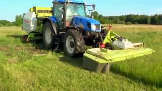 Claas Corto 3100F + NH T6030 + Claas Variant 280RC