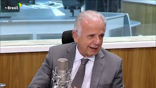 5/7/2023 - Ministro da Defesa, José Múcio, participa do Programa A Voz do Brasil.