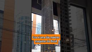 Conheça uma das maiores maquete do Brasil #arranhacéu  #itapema  #mercadoimobiliario