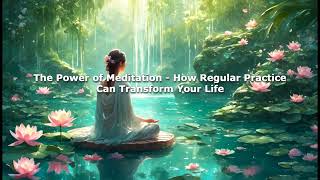 The Power of Meditation - How Regular Practice Can Transform Your Life