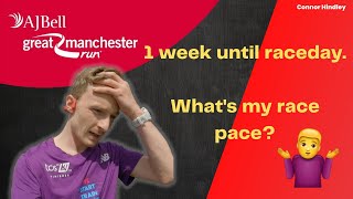 Training for a sub 1:25 half marathon | Great Manchester Run Half Marathon 2023