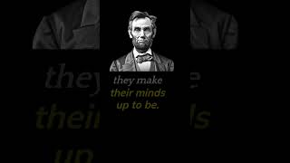 How to Be Happy: The Key to Happiness According to Abraham Lincoln #shorts #quotes #lincoln #happy