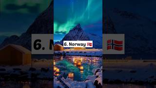 Top 10 Happiest Countries 2023🥳🌎#shorts #short #viral #top10