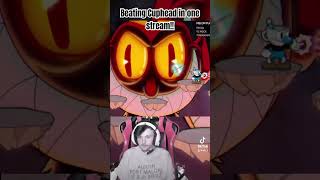 Beating cuphead in one stream! #cuphead #gaming #edit #videogamecharacter #viralvideo #gameplay