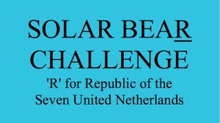 SBC #9 - R for Republic of the 7 United Netherlands