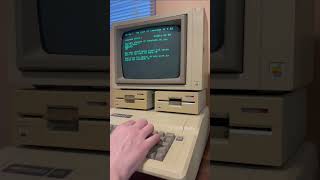 Lemonade Stand classic educational game on apple //e #retrocomputing #80s #retrogaming #asmr