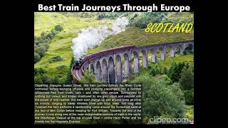 best train journeys through Europe