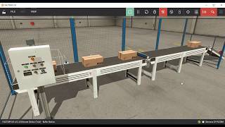 Buffer Station - Factory I/O linked with TIA13