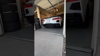 CORVETTE C8 Z51 Cold start! Paragon, titanium exhaust.￼