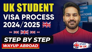 UK Study Visa Process 2024 - 2025 🇬🇧 Step by Step for International Students