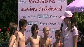 Bauli a Swim for Children - Intervista a Francesca, Jacopo, Alessandro, Stefano e Gilberto!