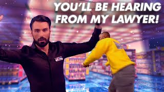 You'll be hearing from my lawyer! Rylan won't tolerate bad behaviour | Supermarket Sweep 2020