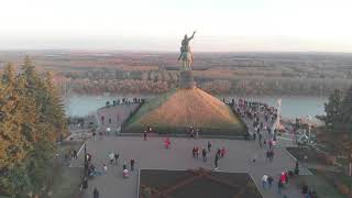 Полеты над Уфой, Памятник Салавату Юлаеву. RUSSIA, UFA,  monument S.ULAEV , DJI MAVIC AIR