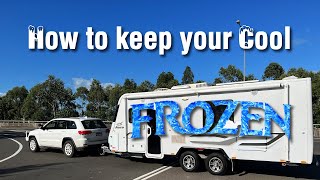 How to stay cool in 45° - RV DIY AC install