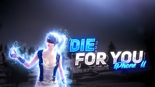 Die For You 🗿🗿| 5 Finger Pubg Mobile Montage |Gyroscope Always On🗿