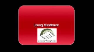 Using feedback