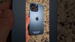 iPhone 15 Pro Max Natural Titanium and Blue Titanium #iphone