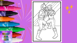 Power Rangers Team Coloring Pages #coloring #coloring_pages #power #rangers