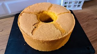 Resep Chiffon Cake Hanya 5 Telur