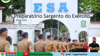 Concurso Sargento do Exército - EsSa. início do projeto