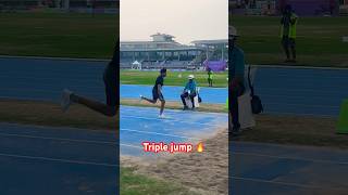 Triple jump 🔥😱#youtubeshorts