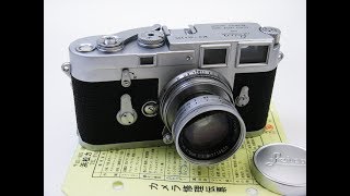 修理完成：ライカM3#95万台＋M沈胴ズミクロン5cm/F2#111万台