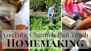 Best YouTube homemaking Channels | How to Learn Homemaking Skills on YouTube | School for Homemaker