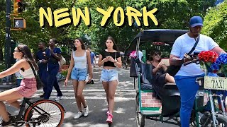 Summer In Central Park 🗽New York City Walk🇺🇸