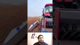 unique Seed Drill Jugaad #jugad #react #reaction #reactionvideo #jugaad #farming