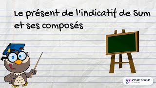 Le présent de l'indicatif du verbe Sum et de ses composés.