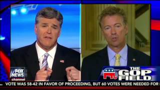 Rand Paul on Fox "Hannity" discusses Donald Trump 9/10/15