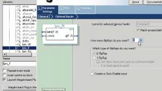 sec 10 10 vhdl Using Altera's LPM Flip-Flop